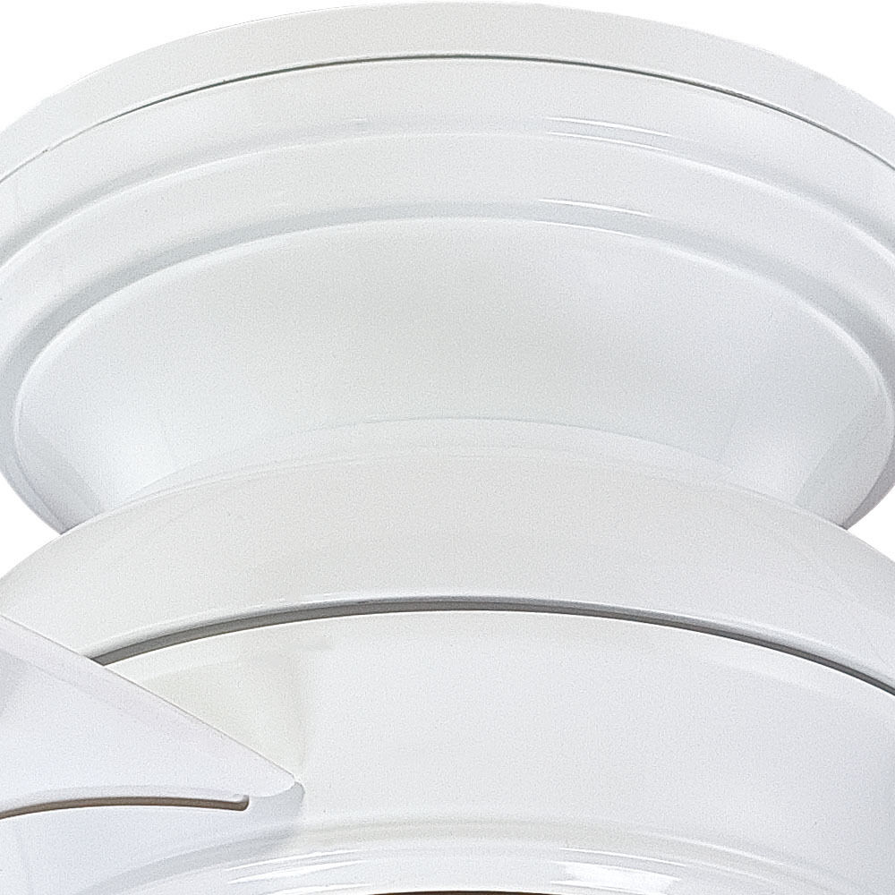 Traditional Concept 44 inch White Outdoor Ceiling Fan
