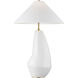 Kelly by Kelly Wearstler Contour 31.5 inch 9 watt Arctic White Table Lamp Portable Light