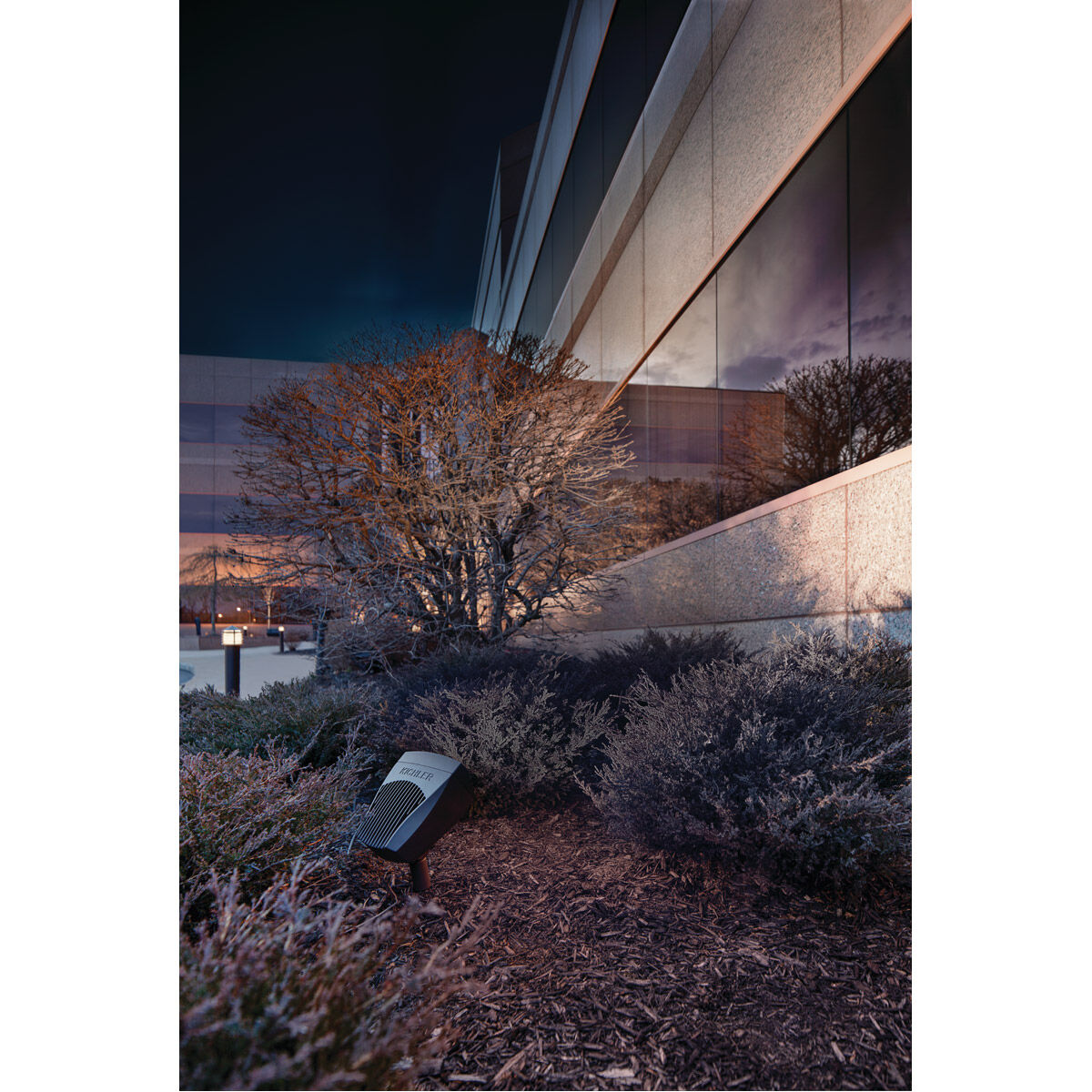 Landscape LED 120 52.00 watt Textured Architectural Bronze Landscape 120V-277V LED Flood in 3000K, Knuckle Mount