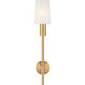 TOB by Thomas O'Brien Beckham Modern 1 Light 5.5 inch Burnished Brass Wall Sconce Wall Light
