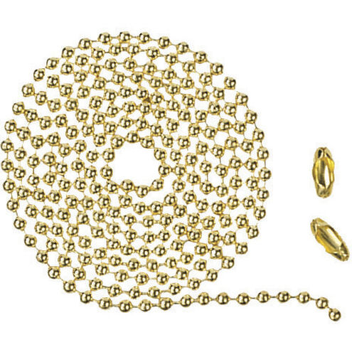 Decorative Antique Brass Beaded Chain