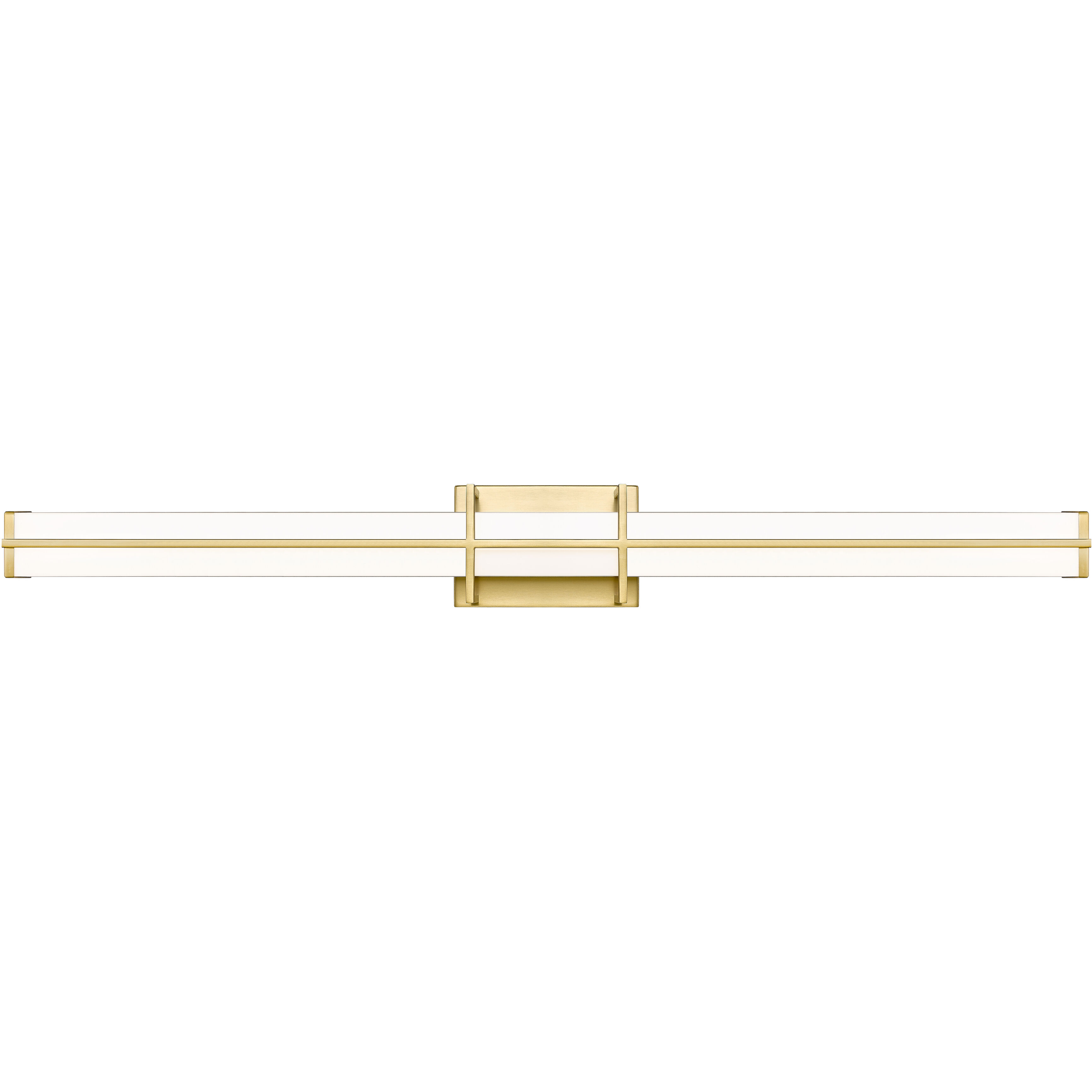 Harrison LED 40 inch Modern Gold Vanity Wall Light