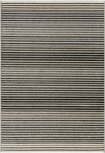 Calico 91 X 63 inch Light Grey Rug, Rectangle