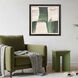 Summer Sage Plateau II 23 X 23 inch Non-Glass Framed Art, Propac