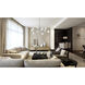 Graham 10 Light 30 inch Chrome Pendant Ceiling Light