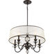 Ceremony 5 Light 25 inch Palladian Bronze Chandelier Ceiling Light