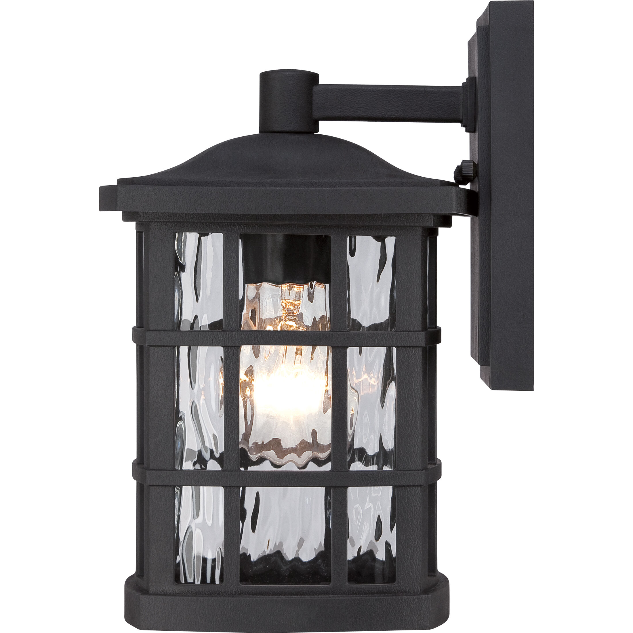 Stonington 1 Light 10.5 inch Mystic Black Outdoor Wall