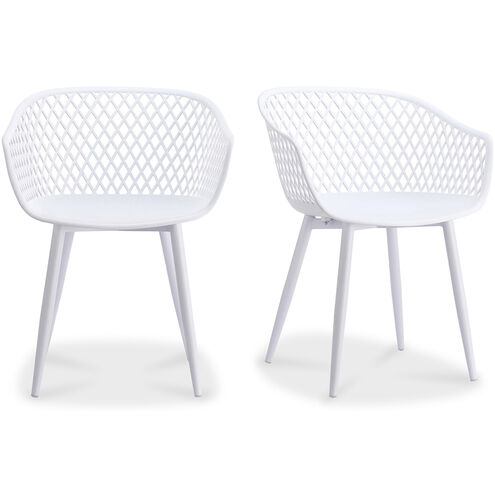 Piazza White Outdoor Chair, Set of 2