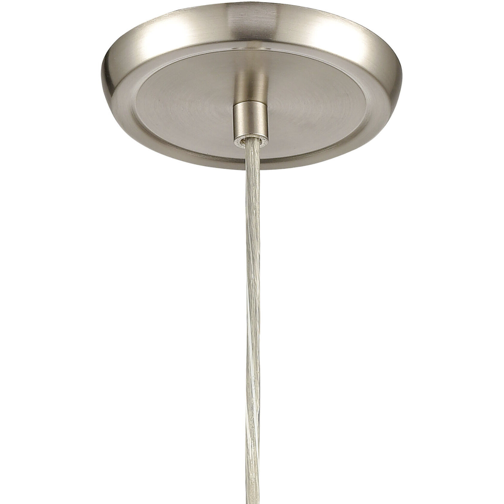 Planetario 1 Light 5 inch Satin Nickel Mini Pendant Ceiling Light
