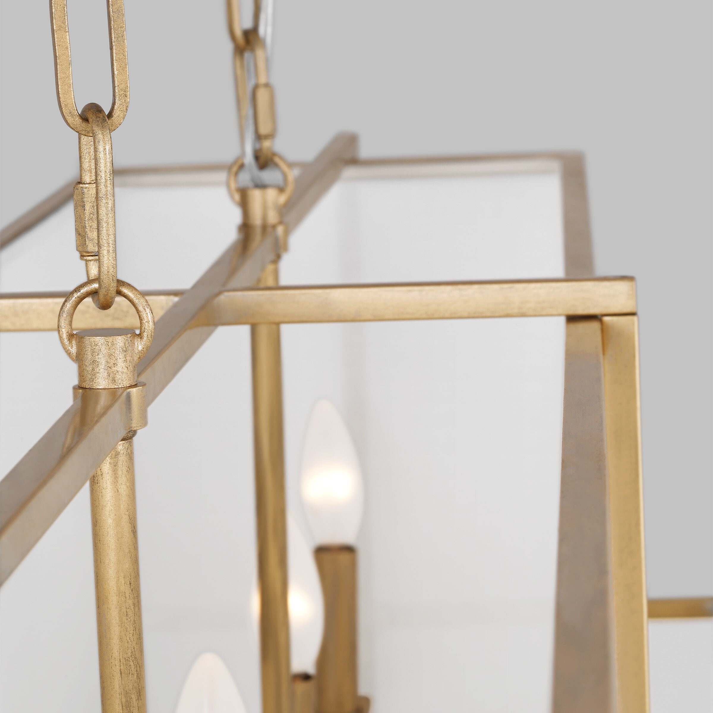 Thom Filicia Dresden 5 Light 55 inch Coastal Gild Linear Chandelier Ceiling Light