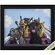 Animals 11 X 9 inch Non-Glass Framed Art, Propac