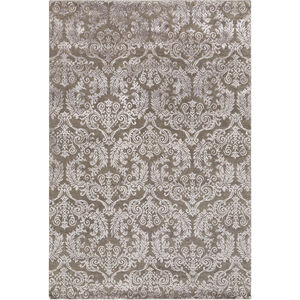 Etienne 72 X 48 inch Brown Area Rug, Wool, Bamboo Silk, and Cotton