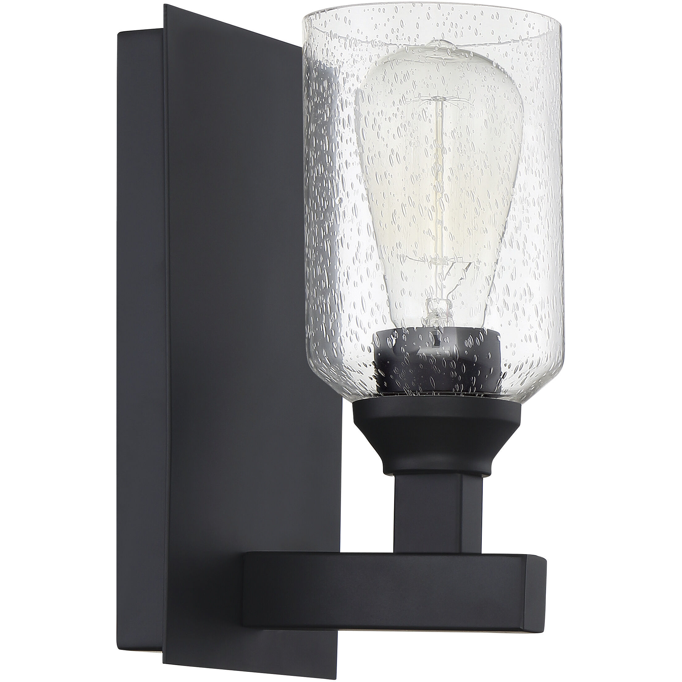 Neighborhood Chicago 1 Light 5 inch Flat Black Wall Sconce Wall Light
