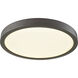 Titan LED 10 inch Oil Rubbed Bronze Flush Mount Ceiling Light