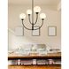 Nyomi 4 Light 30 inch Black Chandelier Ceiling Light