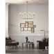 Satire 55 inch 10 watt Brushed Brass Floor Lamp Portable Light