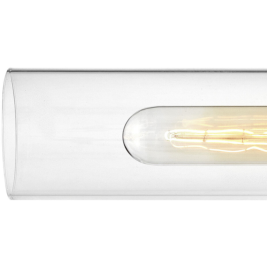 Ellison 22 inch Black with Heritage Brass Vanity Light Wall Light in Black / Heritage Brass