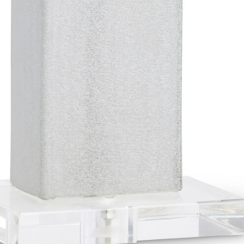 Waterloo 23.5 inch 100.00 watt Hand-Etched Ice Table Lamp Portable Light