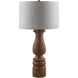 Alvimare 33 inch 100 watt Painted Accent Table Lamp Portable Light