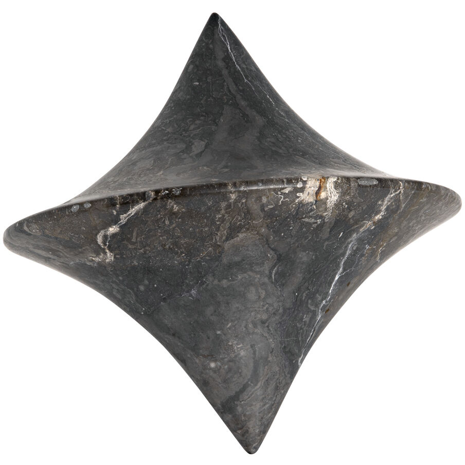 Simone Black Marble Object, Set of 2