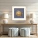 Coastal Delight / Ocean Treasure Blue and Beige and Brown Framed Art