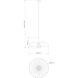 Valencia 1 Light 24 inch Modern Gold Pendant Ceiling Light