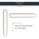 Daines LED 32.75 inch Polished Nickel Bath Bar Wall Light