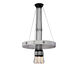 Hero LED 31.5 inch Stone / Steel Chandelier Ceiling Light