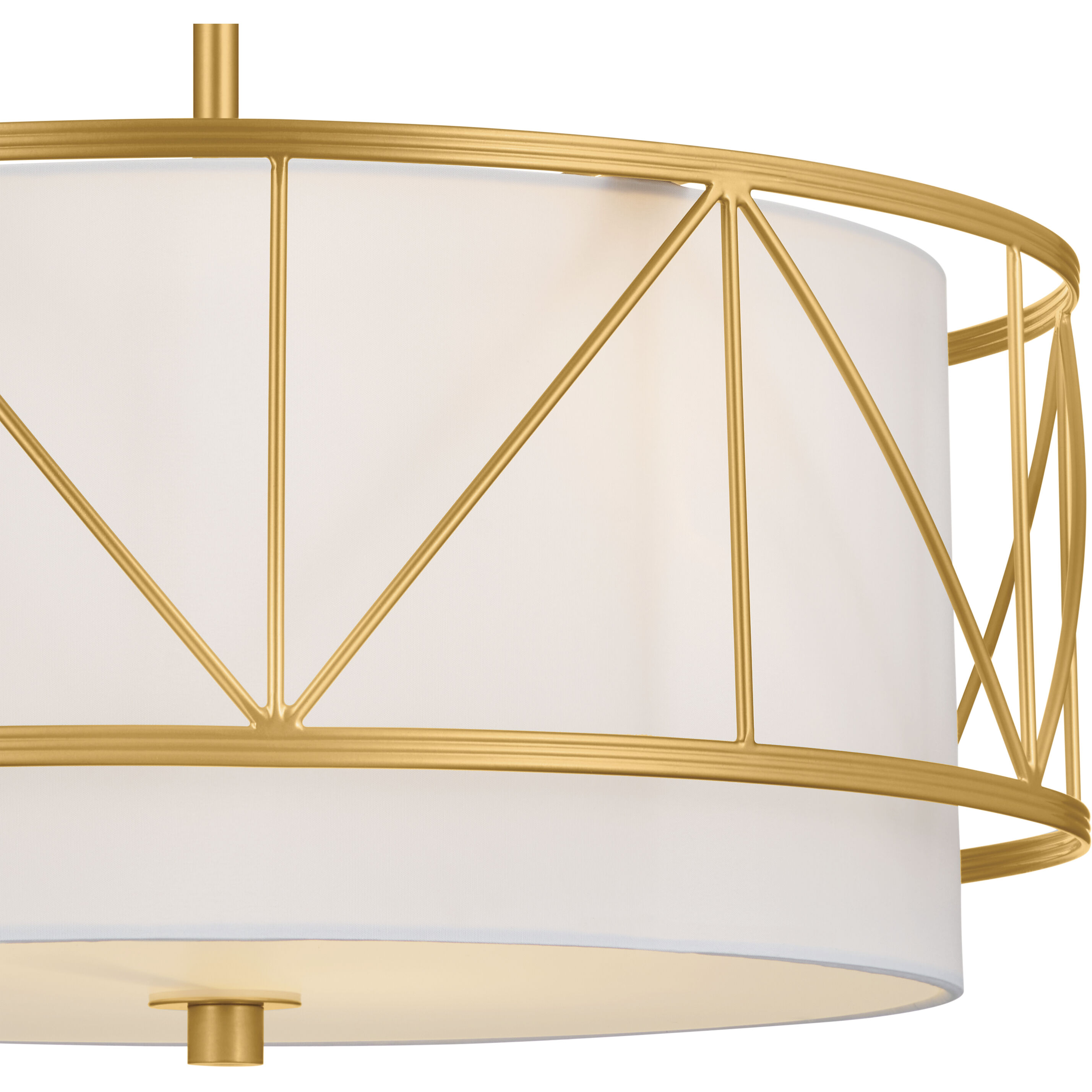 Birkleigh 3 Light 18 inch Classic Gold Flush Mount Ceiling Light