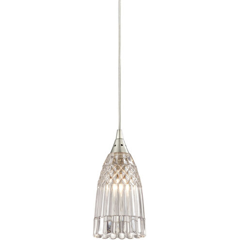 Warminster 1 Light 4 inch Satin Nickel Multi Pendant Ceiling Light, Configurable