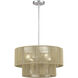 Acordia 4 Light 20 inch Painted Nickel Pendant Chandelier Ceiling Light