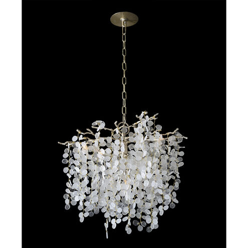 Shiro-Noda 5 Light Champagne Chandelier Ceiling Light