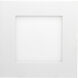 Edgewood White Recessed, Direct Wire