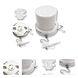 Heartland 1 Light 4.75 inch White Fluorescent Ceiling Fixtures Ceiling Light
