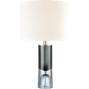 Otho 24 inch 150.00 watt Blue Table Lamp Portable Light