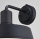 Hammond LED 9.75 inch Matte Black and White Outdoor Wall