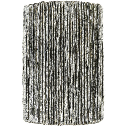 Abaca 2 Light 9 inch Polished Nickel Sconce Wall Light