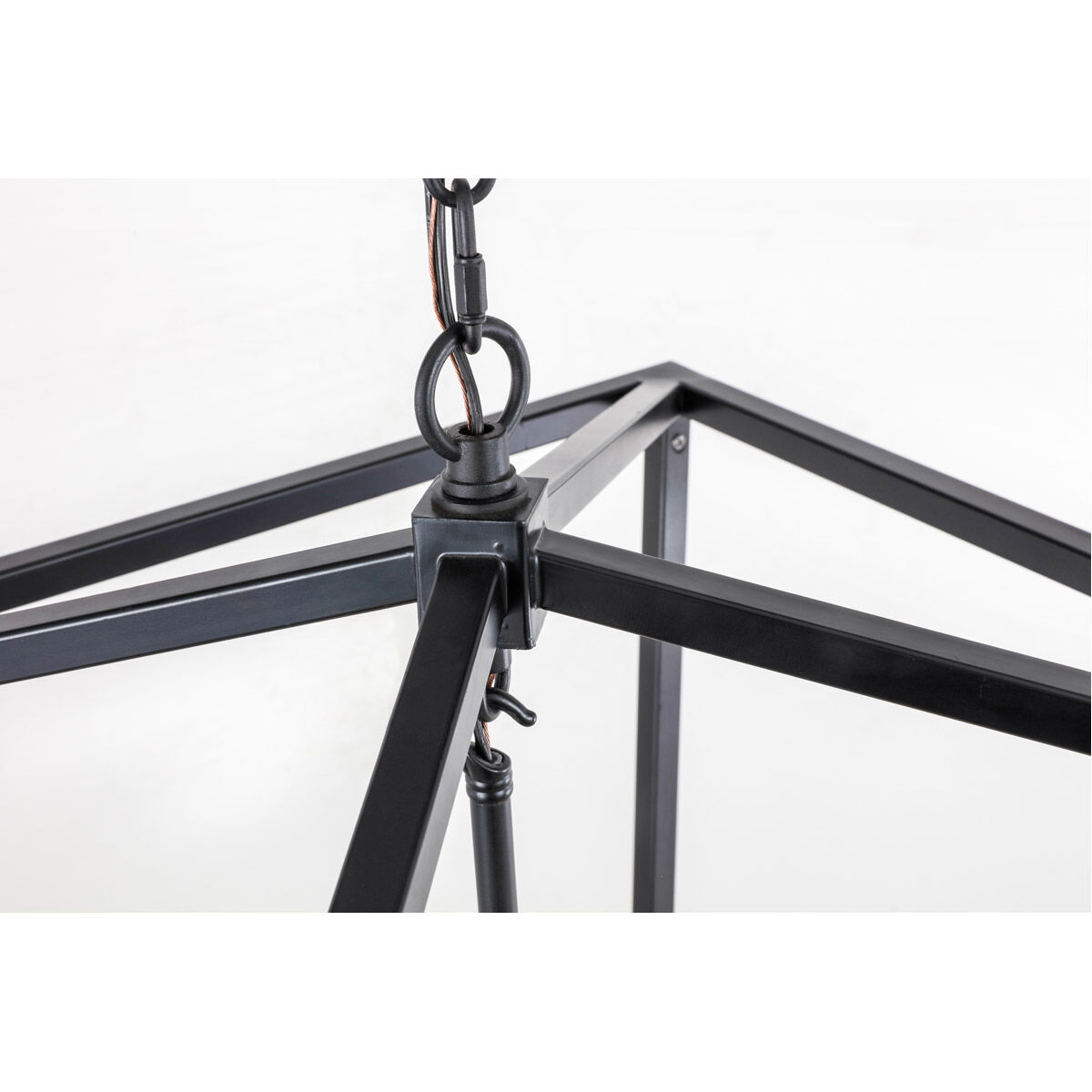 Maddox 4 Light 20 inch Black Pendant Ceiling Light