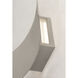 Sadie LED 18 inch Textured Grey Outdoor Wall Sconce