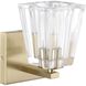 Valentin 1 Light 6 inch Champagne Gold Vanity Light Wall Light