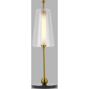 Artisan Collection/TOSCANA Series 20 inch 11 watt Antique Brass Table Lamp Portable Light