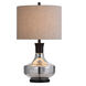 Signature 29 inch 150 watt Mercury Glass Table Lamp Portable Light