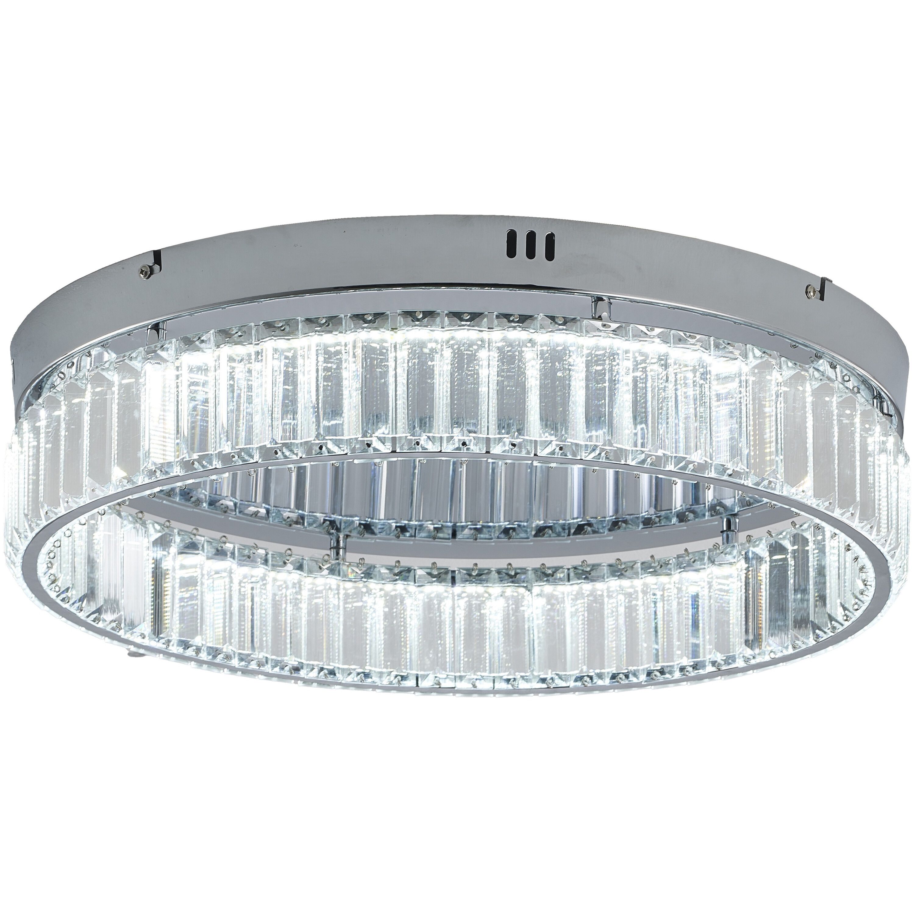 Canada LED 20 inch Chrome Flush Mount Ceiling Light