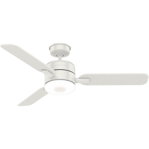 Paume 54 inch Fresh White with Fresh White, Fresh White Blades Ceiling Fan