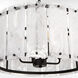 Prestige 4 Light 21 inch Matte Black Pendant Ceiling Light