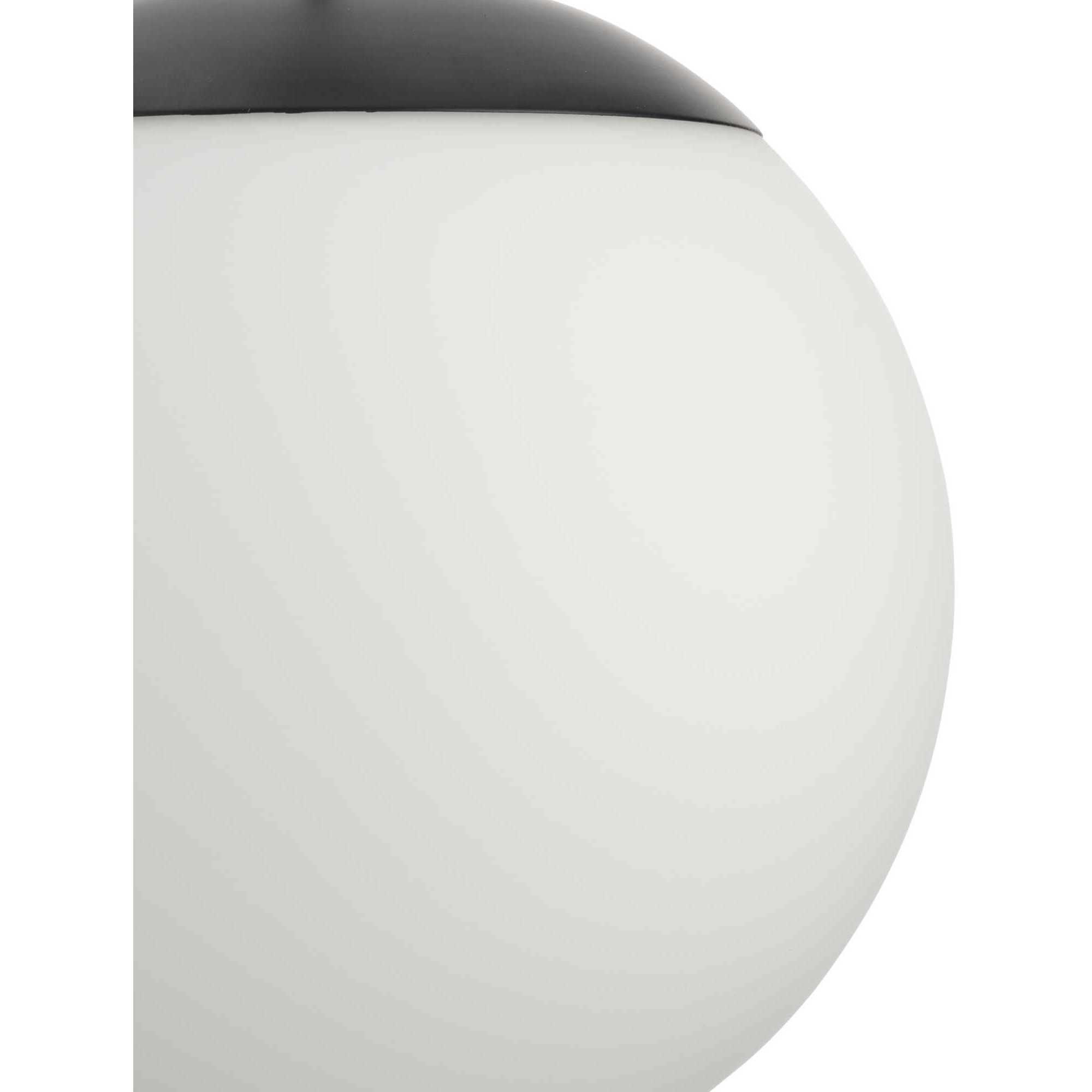 Atwell 1 Light 12 inch Matte Black Pendant Ceiling Light, Large