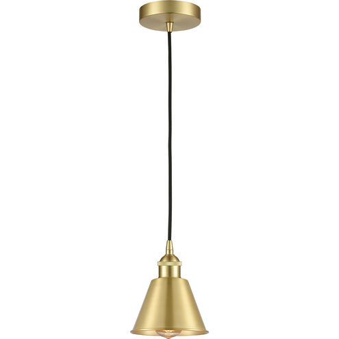 Smithfield 1 Light 6.5 inch Satin Gold Mini Pendant Ceiling Light