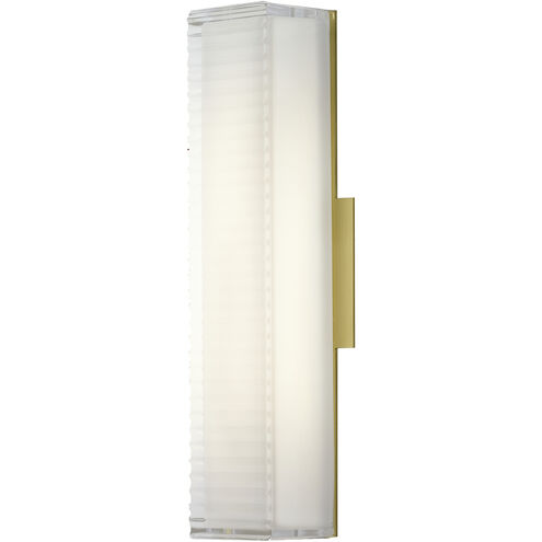 Canada LED Wall Sconce Wall Light in Matte Brass