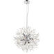 Flores 8 Light 20 inch Chrome Pendant Ceiling Light