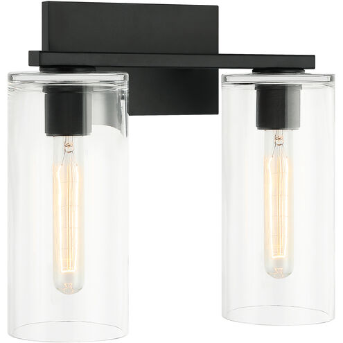 Lincoln Wall Sconce Wall Light in Matte Black
